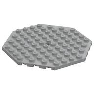 Plate Special 10 x 10 Octagonal with Hole (Light Bluish Gray)