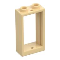 Window 1 x 2 x 3 Flat Front (Tan)