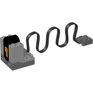 Receiver Unit, IR, Power Functions, with V2 Print (Light Bluish Gray)