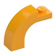 Brick Arch 1 x 3 x 2 Curved Top (Bright Light Orange)