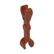 Arm Mechanical Straight (Droid) [2 Clips at 90°] (Dark Orange)