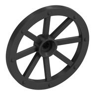 Wheel Wagon Large (33mm D.), hole notched for wheels holder pin (Pearl Titanium)