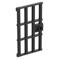Door 1 x 4 x 6 Barred with Stud Handle (Pearl Titanium)