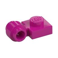 Plate Special 1 x 1 with Clip Light, Bar Hole [Thick Ring] (Magenta)