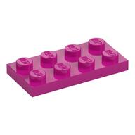 Plate 2 x 4 (Magenta)