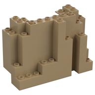 Rock Panel Rectangular 4 x 10 x 6 (Dark Tan)