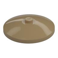 Dish 4 x 4 Inverted [Radar] (Dark Tan)