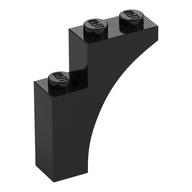 Brick Arch 1 x 3 x 3 [Gothic] (Black)