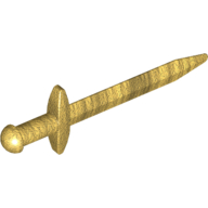 Weapon Sword / Greatsword Pointed with Thin Crossguard (Pearl Gold)