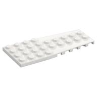 Wedge Plate 4 x 9 with Stud Notches (White)