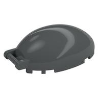 Windscreen 6 x 4 x 2 1/3 Bubble Canopy with Handle (Dark Bluish Gray)