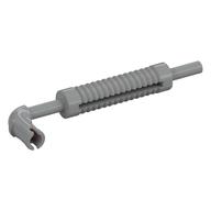 Exhaust Pipe with Technic Pin - Flat End, Rounded Hole (Light Bluish Gray)