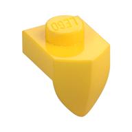 Plate Special 1 x 1 with Vertical Tooth (Yellow)