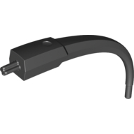 Large Figure Tail / Horn (Black)