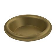 Equipment Dish / Plate / Bowl 3 x 3 [Plain] (Metallic Gold)