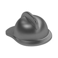 Helmet Fire (Metallic Silver)