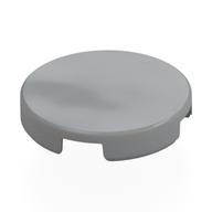 Tile Round 2 x 2 with Bottom Stud Holder (Light Bluish Gray)