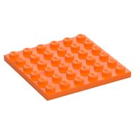 Plate 6 x 6 (Orange)