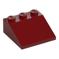 Brick Sloped 33° 3 x 3 (Dark Red)