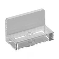 Panel 1 x 2 x 1 [Rounded Corners] (Trans-Clear)