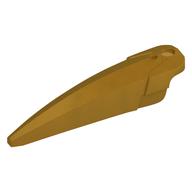 Large Figure Limb Cover / Claw / Spike Large with Axle (Pearl Gold)