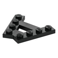 Wedge Plate 4 Stud 45° Angle Plate (Black)