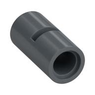 Technic Pin Connector Round [Slotted] (Flat Silver)