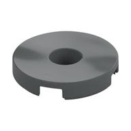 Tile Special Round 2 x 2 with Hole (Dark Bluish Gray)