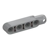 Technic Steering Arm 5 x 1 with Towball Socket (Light Bluish Gray)