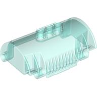 Container Cylindrical 3 x 8 x 5 with Pin Holes (Trans-Light Blue)