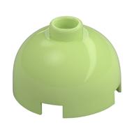 Brick Round 2 x 2 Dome Top, Hollow Stud (Yellowish Green)