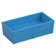 Duplo Container Box 2 x 4 (Horse Trough New Style) (Dark Azure)
