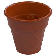 Duplo Food Ice Cream Cone 4 x 4 x 3 (Dark Orange)