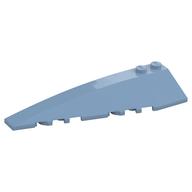 Brick Wedged, Curved 10 x 3 Left (Sand Blue)