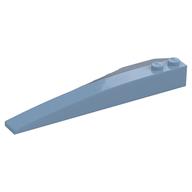 Brick Wedged, Curved 10 x 3 Right (Sand Blue)