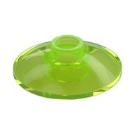 Dish 2 x 2 Inverted [Radar] (Trans-Bright Green)