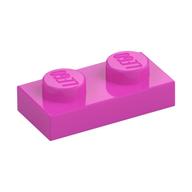 Plate 1 x 2 (Dark Pink)