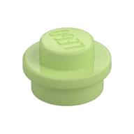 Plate Round 1 x 1 with Solid Stud (Yellowish Green)