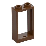 Window 1 x 2 x 3 Flat Front (Reddish Brown)