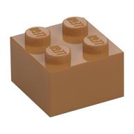 Brick 2 x 2 (Medium Nougat)