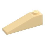 Brick Sloped 18° 4 x 1 (Tan)