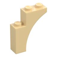 Brick Arch 1 x 3 x 3 [Gothic] (Tan)