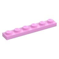 Plate 1 x 6 (Bright Pink)