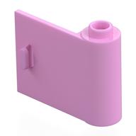 Door 1 x 3 x 2 Right - Open Between Top and Bottom Hinge (Bright Pink)