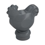 Animal, Chicken [Plain] (Flat Silver)