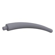 Animal Body Part / Plant, Tail / Claw / Horn / Branch / Tentacle, End Section (Flat Silver)