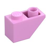 Brick Sloped Inverted 45° 2 x 1 (Bright Pink)