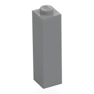Brick 1 x 1 x 3 (Light Bluish Gray)