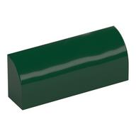 Brick Curved 1 x 4 x 1 1/3 No Studs (Dark Green)