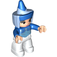 Duplo Figure Merryweather, The Good Fairy (Blue)